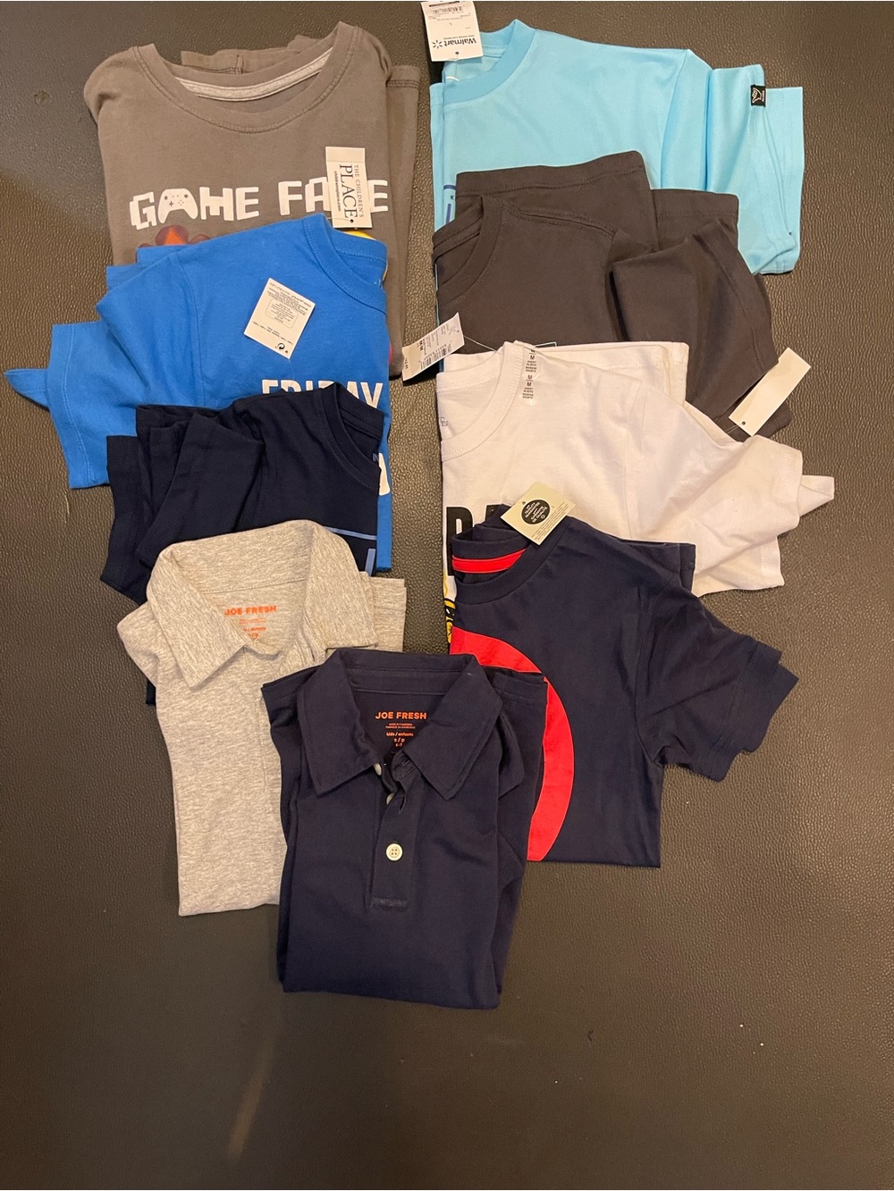9 pack bundle Kids sz 6-12yr Graphic Tee NWT Sz